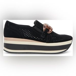 Dolce Vita onyx suede Jhenee Perf 9.5 NWT